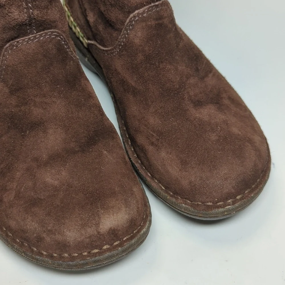 UGG Australia Kona Brown sheepskin winter boots womans size 6 EU 37